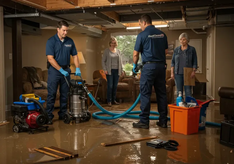 Basement Water Extraction and Removal Techniques process in Haleyville, AL