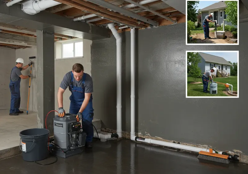 Basement Waterproofing and Flood Prevention process in Haleyville, AL